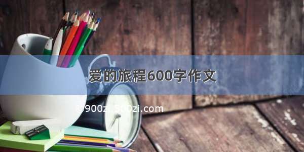 爱的旅程600字作文