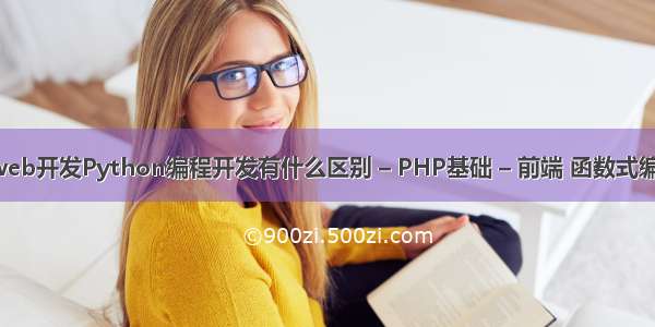 Java编程开发web开发Python编程开发有什么区别 – PHP基础 – 前端 函数式编程语言python