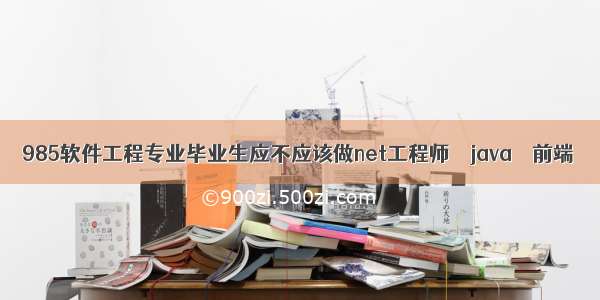 985软件工程专业毕业生应不应该做net工程师 – java – 前端