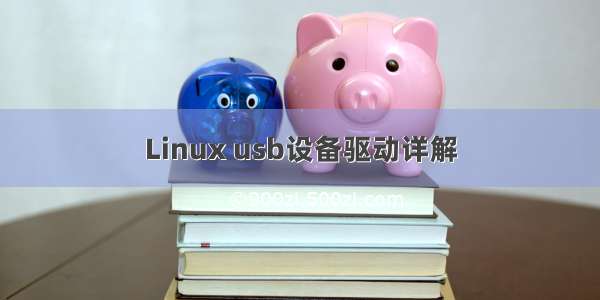 Linux usb设备驱动详解