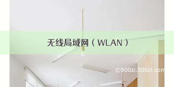 无线局域网（WLAN）