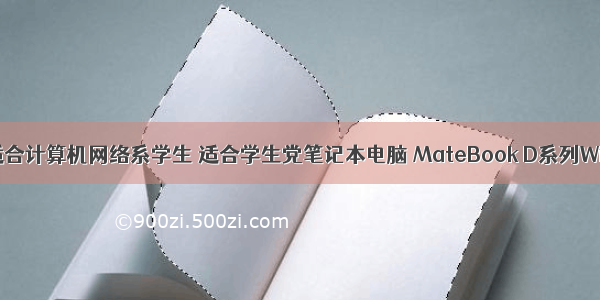 华为笔记本适合计算机网络系学生 适合学生党笔记本电脑 MateBook D系列Windows锐龙