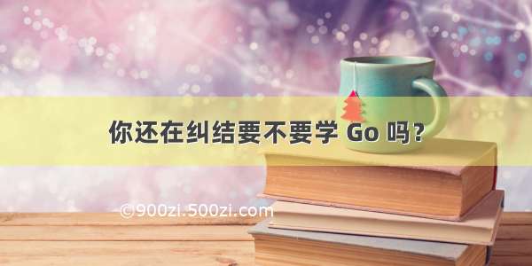 你还在纠结要不要学 Go 吗？