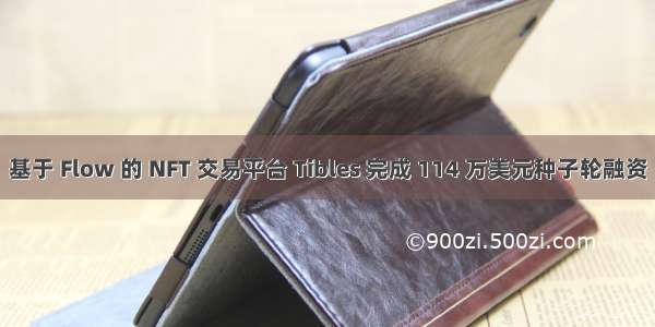 基于 Flow 的 NFT 交易平台 Tibles 完成 114 万美元种子轮融资