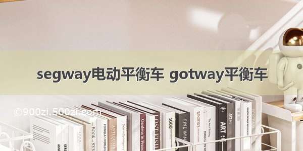 segway电动平衡车 gotway平衡车