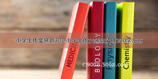 小学生作文感恩300 小学生作文感恩父母300字左右