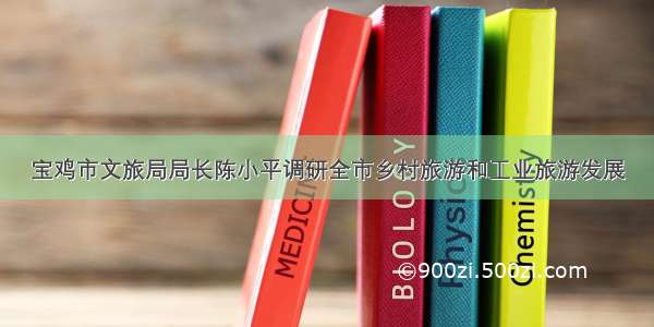 宝鸡市文旅局局长陈小平调研全市乡村旅游和工业旅游发展