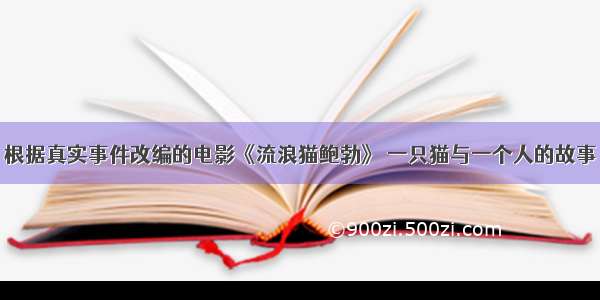 根据真实事件改编的电影《流浪猫鲍勃》 一只猫与一个人的故事