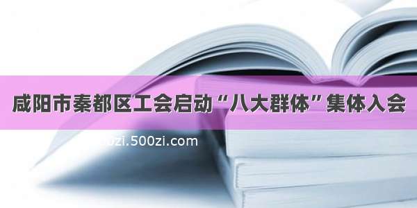 咸阳市秦都区工会启动“八大群体”集体入会