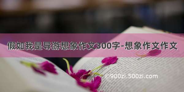 假如我是导游想象作文300字-想象作文作文