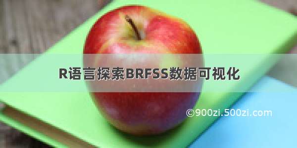 R语言探索BRFSS数据可视化