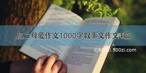 高二母爱作文1000字叙事文作文4篇