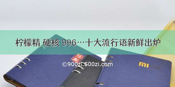 柠檬精 硬核 996…十大流行语新鲜出炉