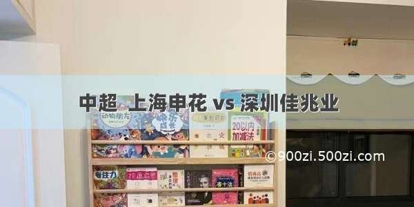 中超  上海申花 vs 深圳佳兆业